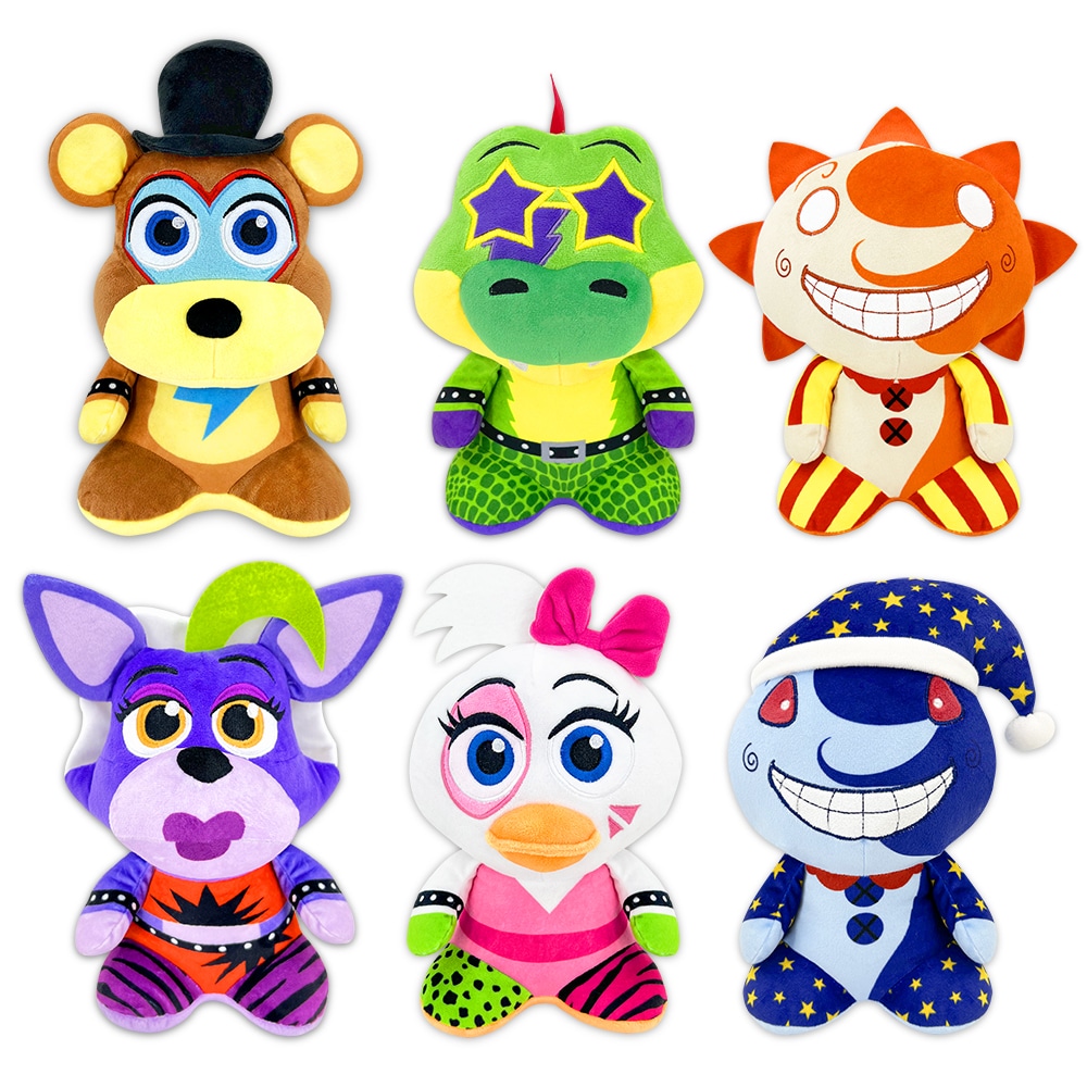 Five Nights At Freddies Security Breach Plushie Mash ems Assortment. Good Stuff